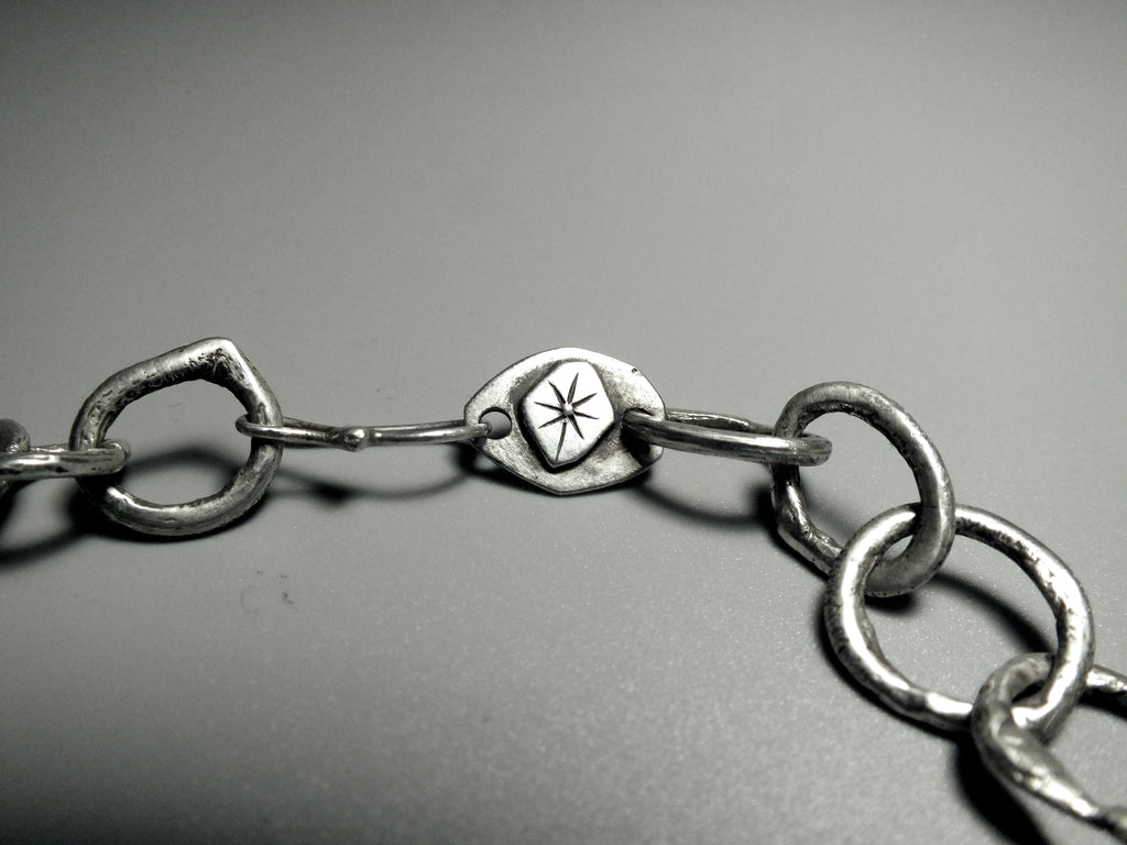 Hammered Chain necklace