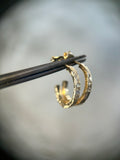 Meteora I little hoops - gold filled