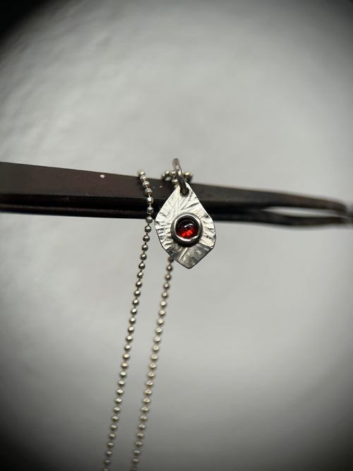 Garnet pendant