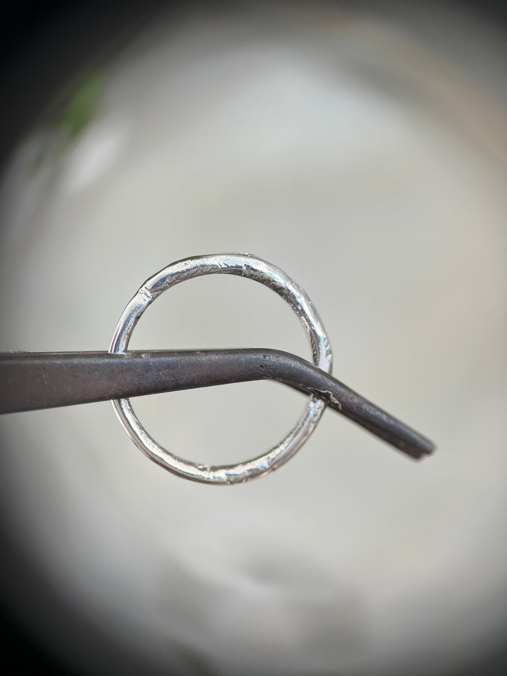 Organica diamond ring